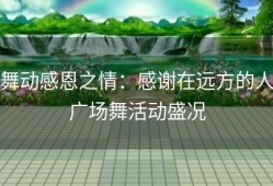 舞动感恩之情：感谢在远方的人广场舞活动盛况