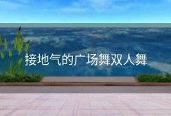 接地气的广场舞双人舞