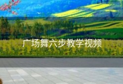 广场舞六步教学视频