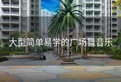 大型简单易学的广场舞音乐