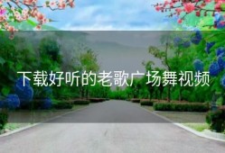 下载好听的老歌广场舞视频