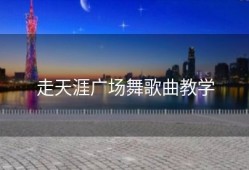 走天涯广场舞歌曲教学