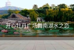 开心牡丹广场舞南湖水之恋