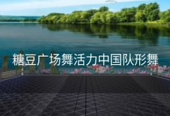 糖豆广场舞活力中国队形舞