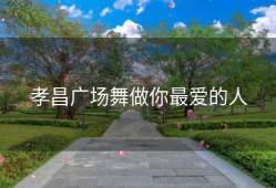 孝昌广场舞做你最爱的人