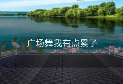 广场舞我有点累了