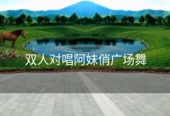 双人对唱阿妹俏广场舞