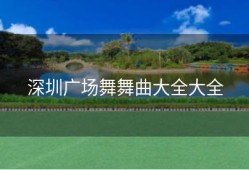 深圳广场舞舞曲大全大全