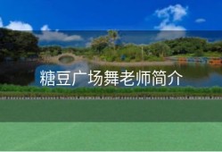 糖豆广场舞老师简介