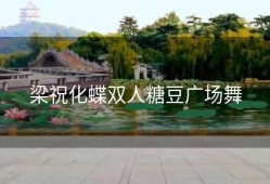 梁祝化蝶双人糖豆广场舞