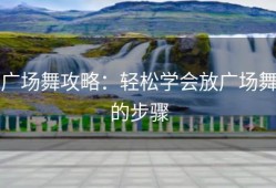 广场舞攻略：轻松学会放广场舞的步骤