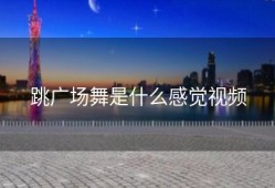 跳广场舞是什么感觉视频