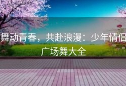 舞动青春，共赴浪漫：少年情侣广场舞大全