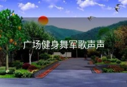 广场健身舞军歌声声