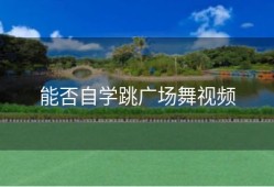 能否自学跳广场舞视频