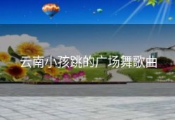 云南小孩跳的广场舞歌曲