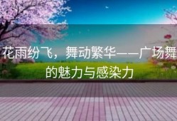 花雨纷飞，舞动繁华——广场舞的魅力与感染力