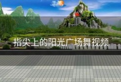 指尖上的阳光广场舞视频