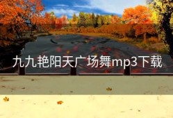 九九艳阳天广场舞mp3下载