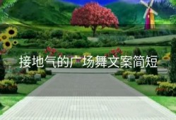 接地气的广场舞文案简短