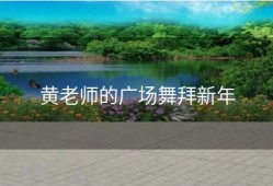 黄老师的广场舞拜新年