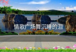 情歌广场舞沉睡的泪