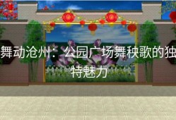 舞动沧州：公园广场舞秧歌的独特魅力
