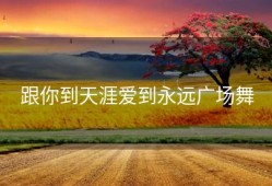 跟你到天涯爱到永远广场舞