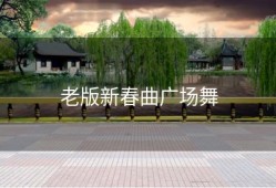 老版新春曲广场舞