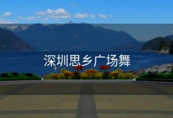 深圳思乡广场舞