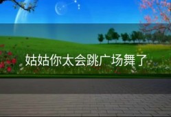 姑姑你太会跳广场舞了