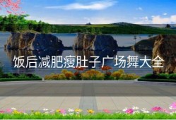 饭后减肥瘦肚子广场舞大全