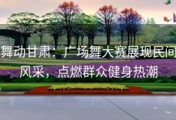 舞动甘肃：广场舞大赛展现民间风采，点燃群众健身热潮