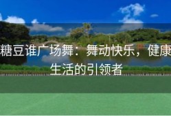糖豆谁广场舞：舞动快乐，健康生活的引领者