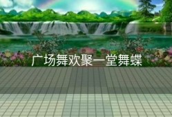 广场舞欢聚一堂舞蝶