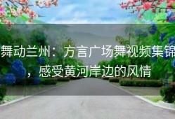 舞动兰州：方言广场舞视频集锦，感受黄河岸边的风情