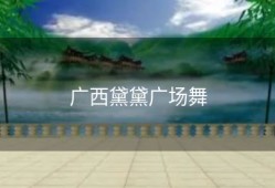 广西黛黛广场舞