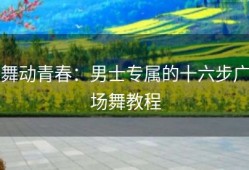 舞动青春：男士专属的十六步广场舞教程
