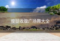 瘦腿收腹广场舞大全