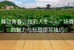 舞动青春，炫彩人生——广场舞的魅力与标题撰写技巧