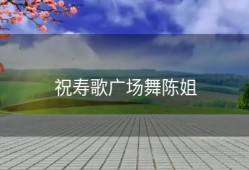 祝寿歌广场舞陈姐