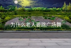 为什么老人要跳广场舞