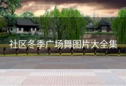 社区冬季广场舞图片大全集