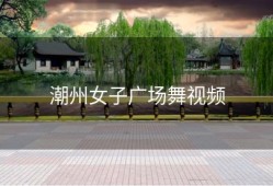 潮州女子广场舞视频