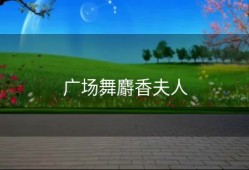 广场舞麝香夫人