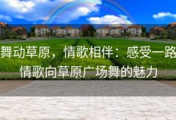 舞动草原，情歌相伴：感受一路情歌向草原广场舞的魅力