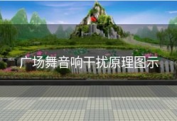 广场舞音响干扰原理图示