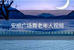 安顺广场舞老年人视频