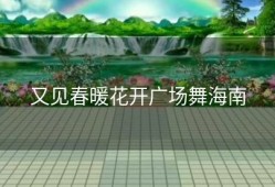 又见春暖花开广场舞海南