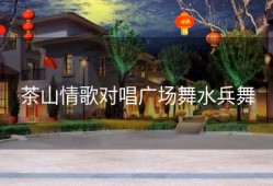 茶山情歌对唱广场舞水兵舞